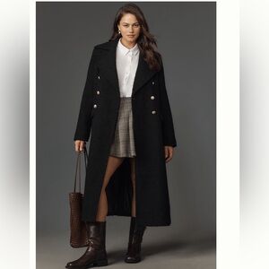 ANTHROPOLOGIE NWT THE WENDY LONG COAT ❤️